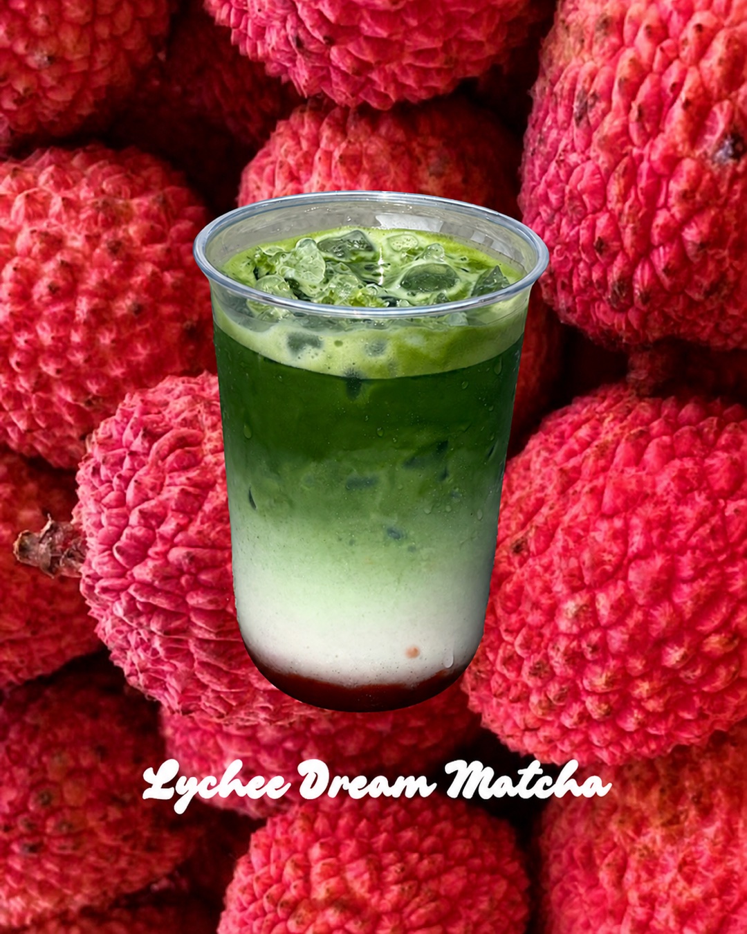 Lychee Dream Matcha from Café Velora